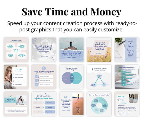 Business Coaching Social Media Canva Templates