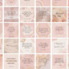 75 Beige and Pink Inspiring Quote Canva Templates