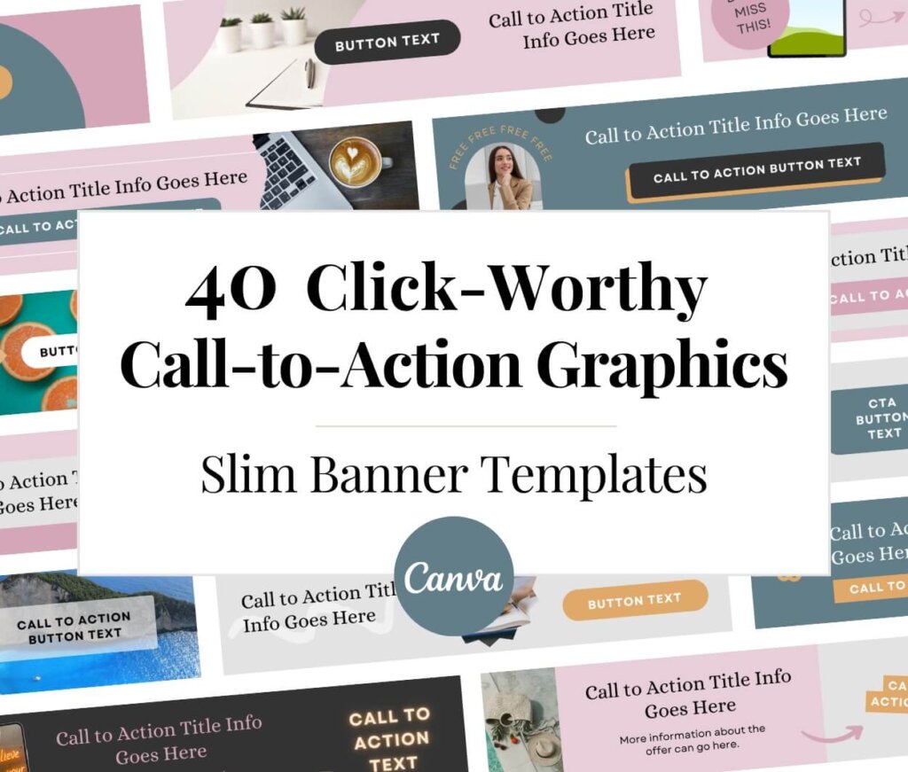 40 click worthy call-to-action graphics product title with some banner examples