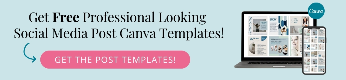 banner with mockup up for social media post canva templates