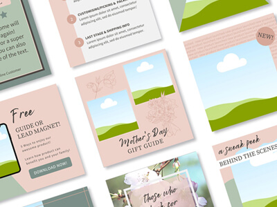 FREE Instagram Templates for Canva