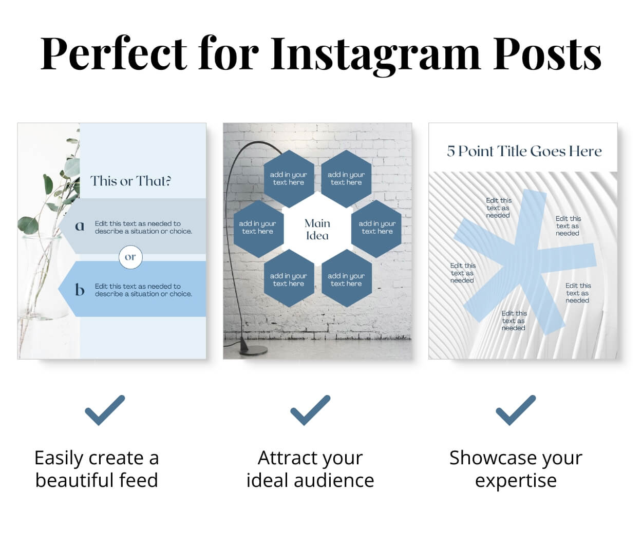 Charts & Infographic Social Media Canva Templates - Image 2