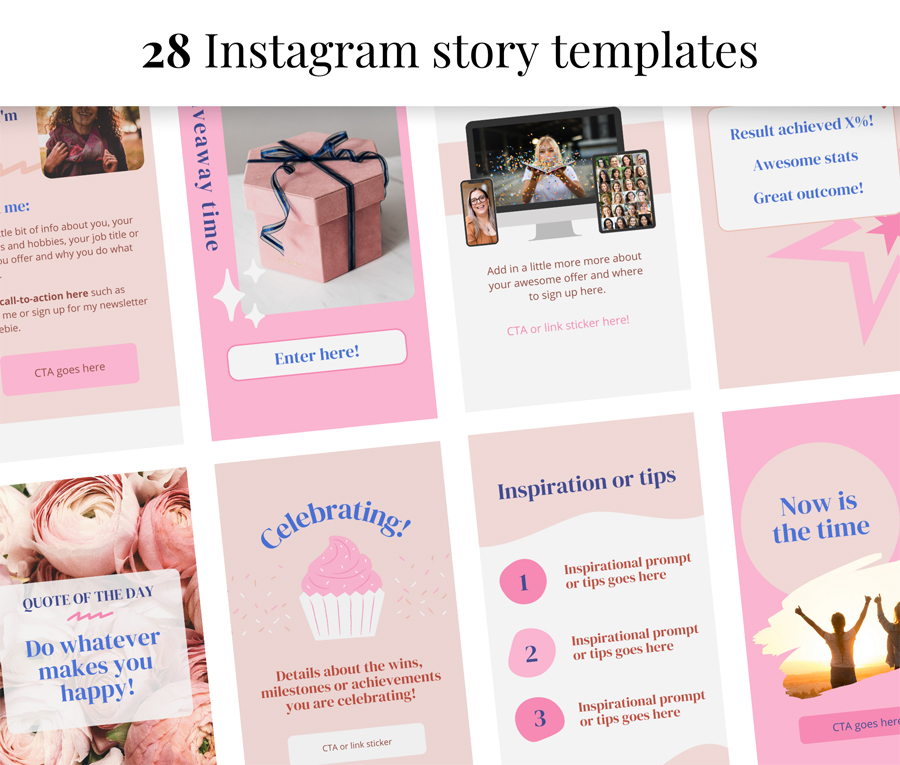 Love My Biz Social Media Instagram Story Templates