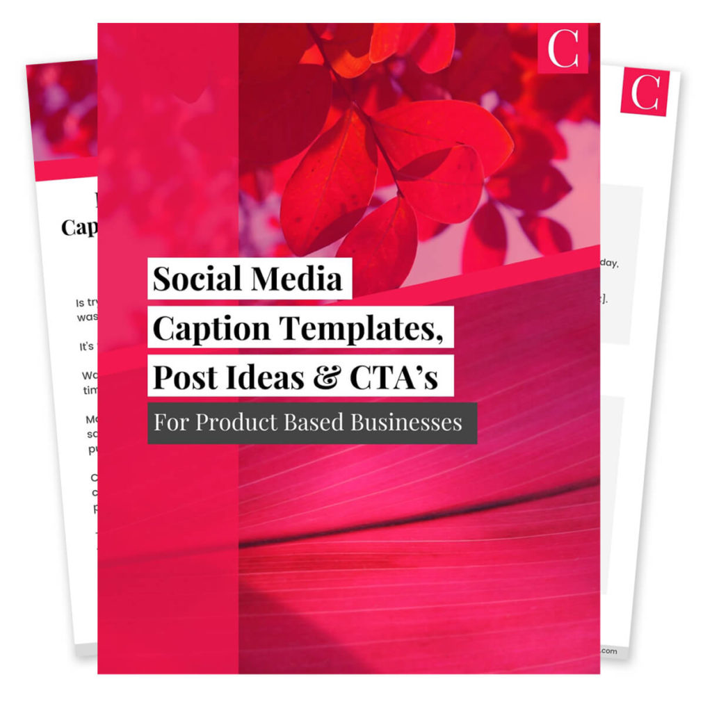 Social Media Post Ideas Booklet