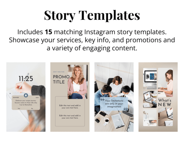 story templates examples