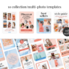 Pinterest Canva Templates | April Sky Collection
