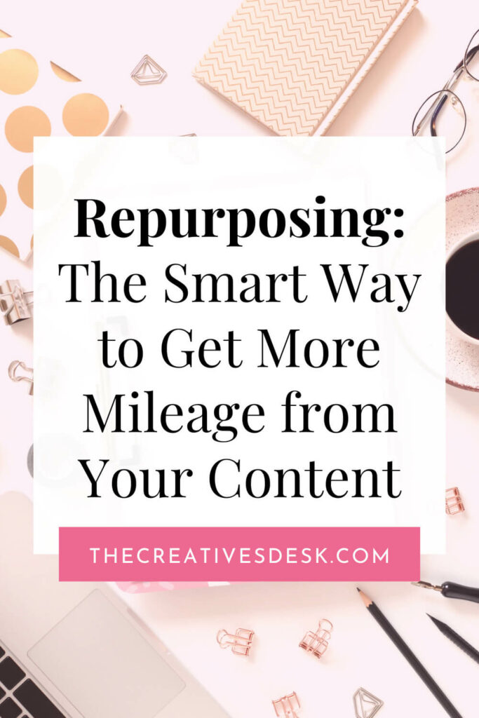 Repurposing: The Smart Way to Get More Mileage from Your Content