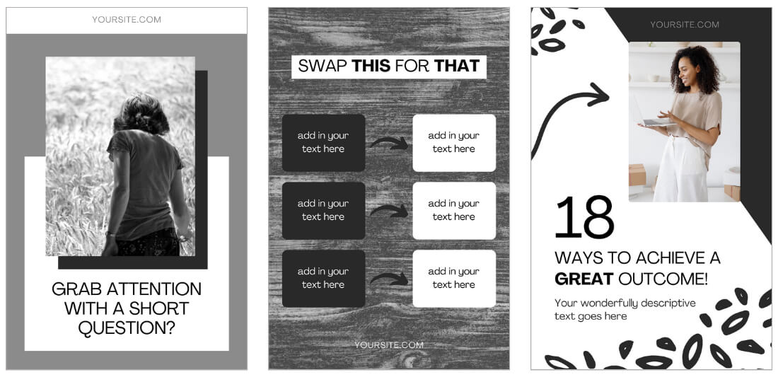 15+ Pinterest Pin Design Ideas, Tips and Examples
